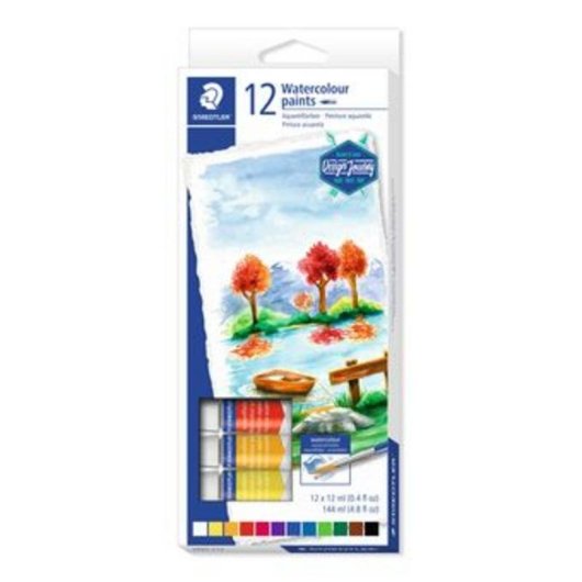Set Acuarelas Staedtler Design Journey 12 Tubos 12 ml