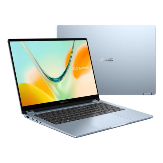 Portátil ASUS Vivobook S14 Flip 14" Snapdragon X1-26-100 8GB 512GB SSD Windows 11 Home Português Azul