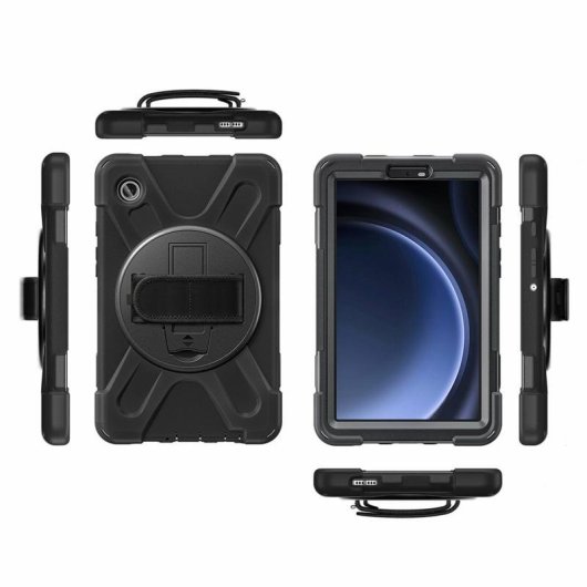Hulle 4smarts Samsung Galaxy Tab A9 8,7 Zoll Schwarz Magnetring