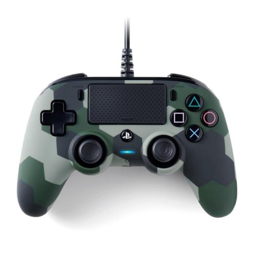 Mando gaming NACON Wired Compact PS4 y PC Cable Camuflaje