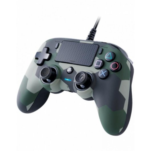 Mando gaming NACON Wired Compact PS4 y PC Cable Camuflaje