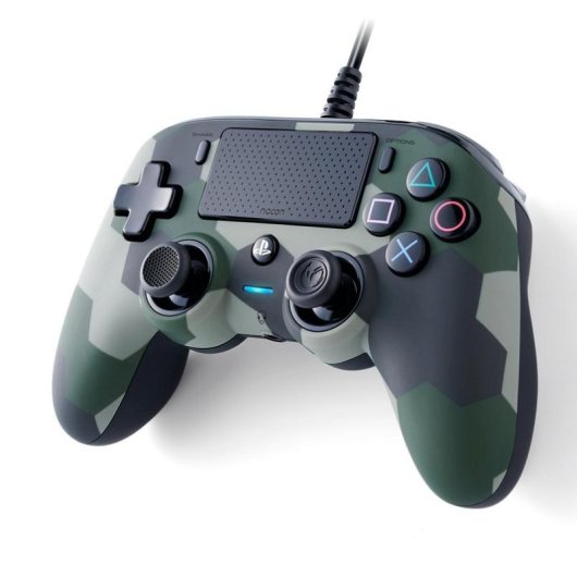 Mando gaming NACON Wired Compact PS4 y PC Cable Camuflaje