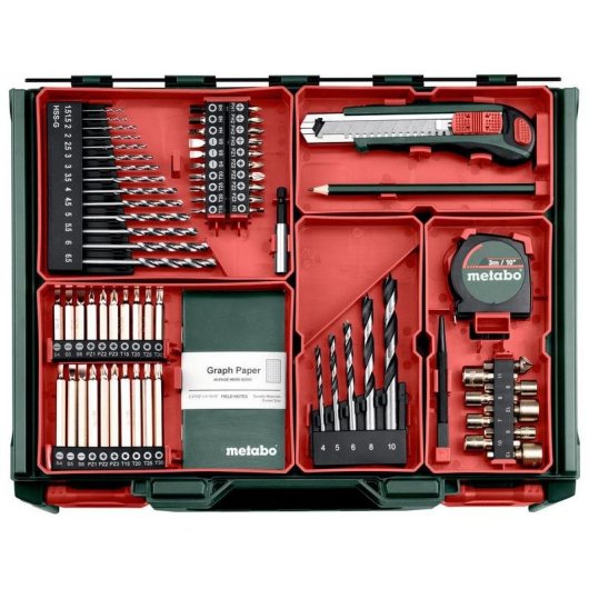 Taladro pistola Metabo BS 18 18 V 2 Ah Li-Ion 1600 rpm 10 mm 48 Nm