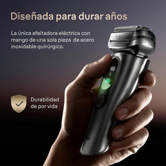 Rasoir Visage Braun NEVO15000C Sans Fil Indicateur Batterie