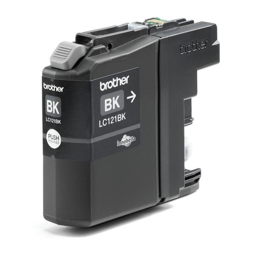 Cartucho Brother LC121BK Preto 300 paginas