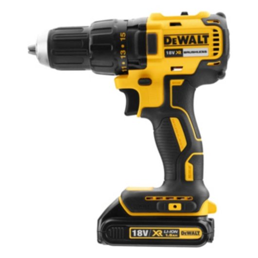 Perceuse-visseuse a percussion DeWALT DCD778D2T-QW 18 V 26 Nm