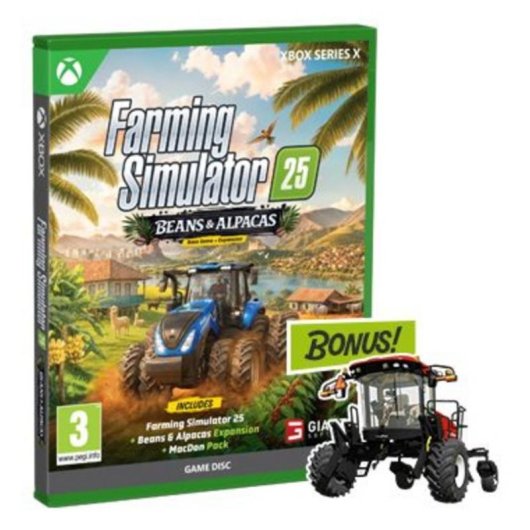 Jogo Giants Software Farming Simulator 25 Beans & Alpacas Edition Xbox Series X