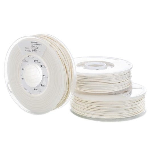 Filamento ABS UltiMaker 1622 blanco 2,85 mm 750 g