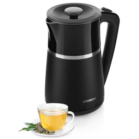 Bouilloire électrique Hyundai VK306 2200 W 1,7 L Sans fil Noir