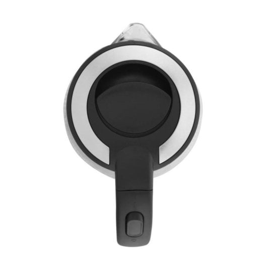 Bollitore elettrico Hyundai VK745 2L 2200W Vetro Acciaio Nero Argento