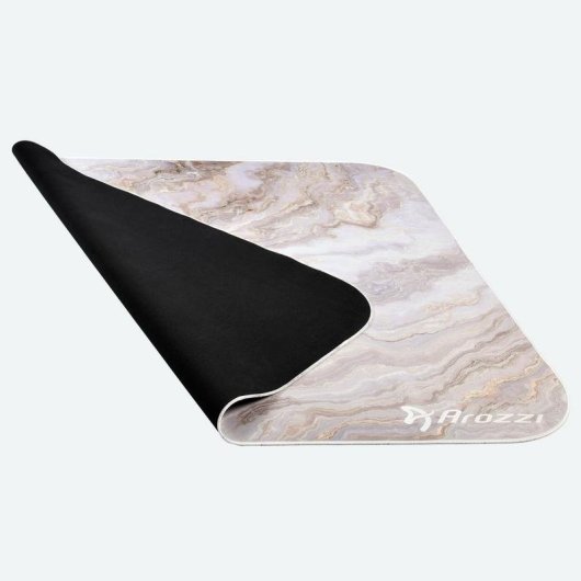 Alfombrilla Arozzi Zona Square Floor Pad Mármol 116 x 116 cm
