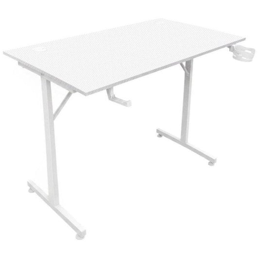 Mesa Gaming Mars Gaming 100 x 60 cm Acero y PB con pasacables