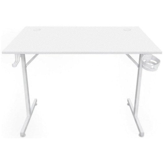 Mesa Gaming Mars Gaming 100 x 60 cm Acero y PB con pasacables