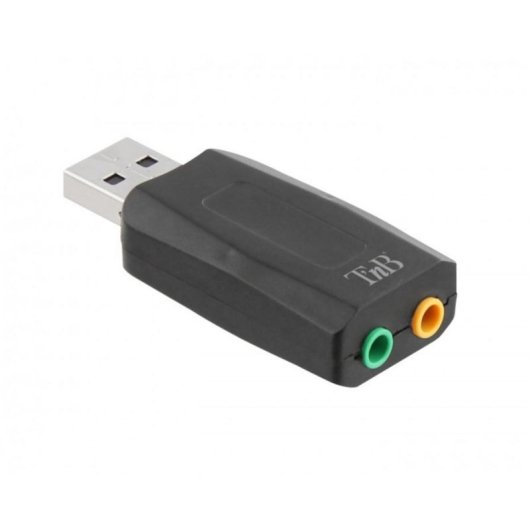 Placa de som USB 5.1 TnB ADAUSB51 2x jack 3,5 mm
