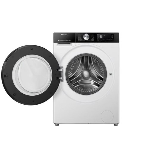Maquina de lavar e secar Hisense 8 kg A WD3S8045BW3 Wi-Fi 1400 rpm