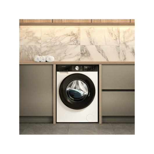 Maquina de lavar e secar Hisense 8 kg A WD3S8045BW3 Wi-Fi 1400 rpm