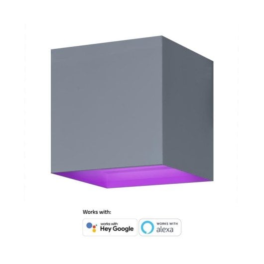 Aplique inteligente Hombli Smart HBWL-0208 IP54 RGB Control por voz Regulable