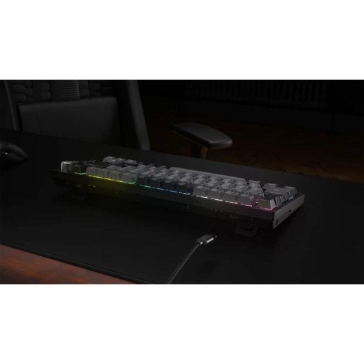Clavier Corsair K65 Plus Wireless Gaming mecanique 75% RGB MLX Red Noir French