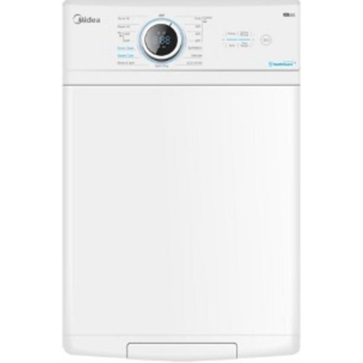 Lave-linge Midea MF100T80B/W-ES Top 8 kg 1300 tr/min A Blanc Vapeur
