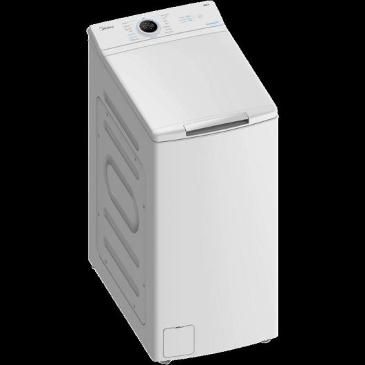Lave-linge Midea MF100T80B/W-ES Top 8 kg 1300 tr/min A Blanc Vapeur