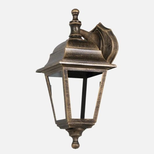 Fabrilamp Albahaca Buitenmuurlamp Oud Goud IP44 E27 35x15x19,7 cm