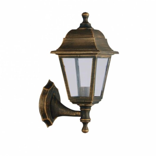 Fabrilamp Albahaca Buitenmuurlamp Oud Goud IP44 E27 35x15x19,7 cm
