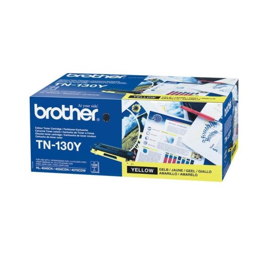 Cartucho de Tóner Brother TN-130Y Amarillo Láser Original