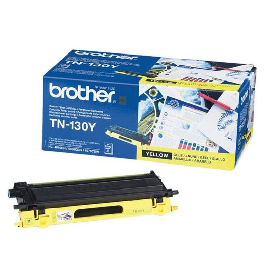 Cartucho de Tóner Brother TN-130Y Amarillo Láser Original