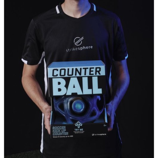 Bola de futebol interactiva FAMOSA Counter Ball luzes e sons
