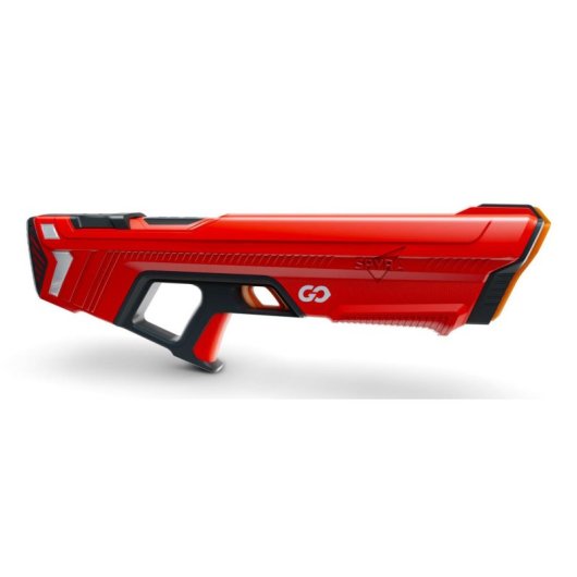 Pistola de água Spyra SpyraGO Vermelha Jato 8 m Ecrã LED 120 disparos