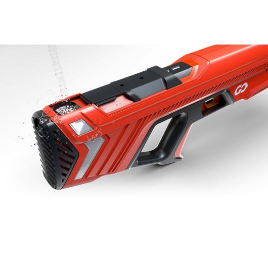 Pistola de água Spyra SpyraGO Vermelha Jato 8 m Ecrã LED 120 disparos