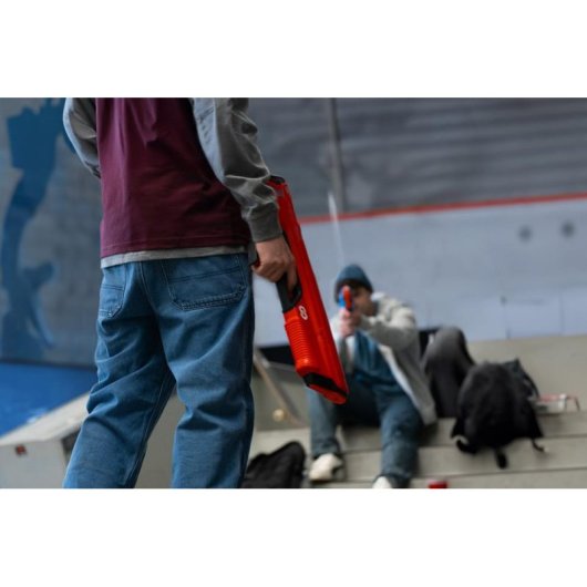 Pistola de água Spyra SpyraGO Vermelha Jato 8 m Ecrã LED 120 disparos