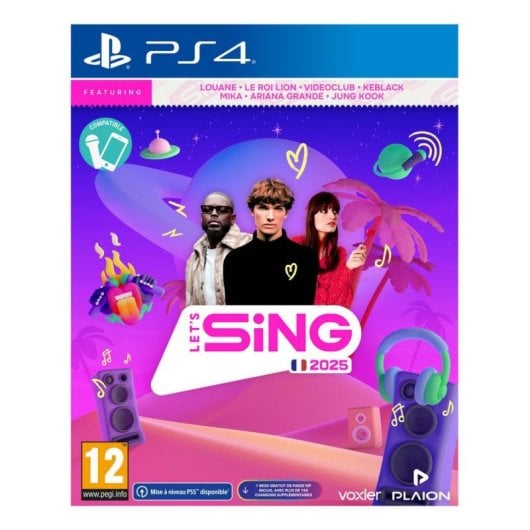 Jeu PLAION Let's Sing Karaoke PlayStation 4 Multijoueur