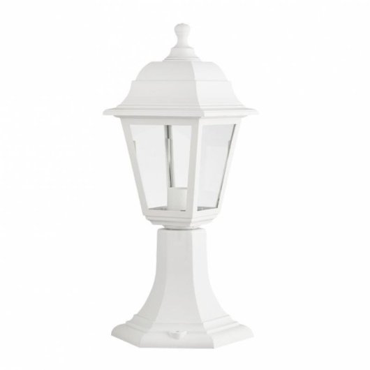 Borne exterieure Fabrilamp Albahaca blanche E27 IP44 41,5 cm
