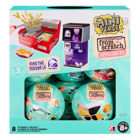 Figurine MGA Miniverse Make It Mini Appliances Serie 3 Wave B