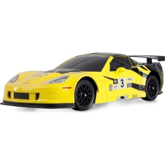 Auto RC AMEWI Corvette C6R 1:18 gialla 4WD 20 km/h