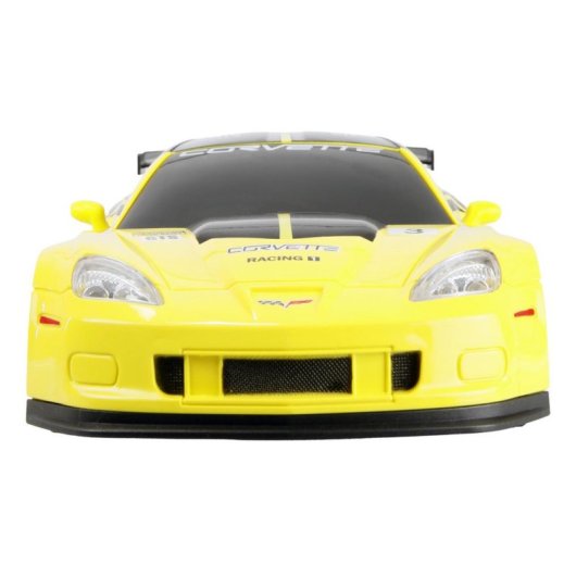 Auto RC AMEWI Corvette C6R 1:18 gialla 4WD 20 km/h