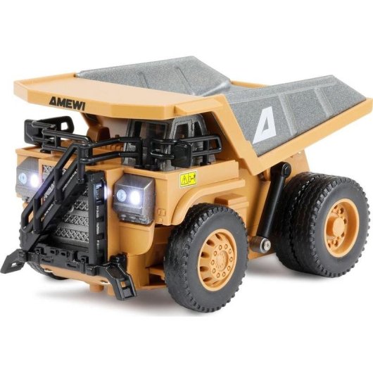 Camión basculante AMEWI Radiocontrolado 1:64 Motor Eléctrico 2,4 GHz