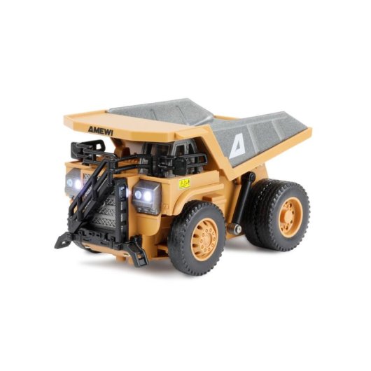 Camión basculante AMEWI Radiocontrolado 1:64 Motor Eléctrico 2,4 GHz