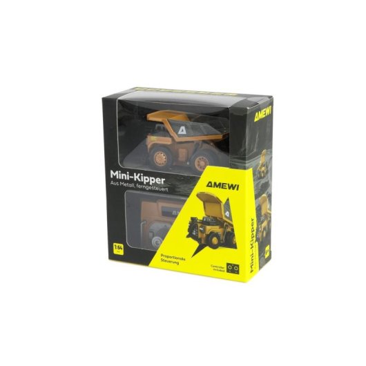 Camión basculante AMEWI Radiocontrolado 1:64 Motor Eléctrico 2,4 GHz