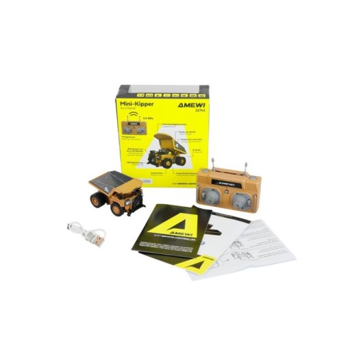 Camión basculante AMEWI Radiocontrolado 1:64 Motor Eléctrico 2,4 GHz