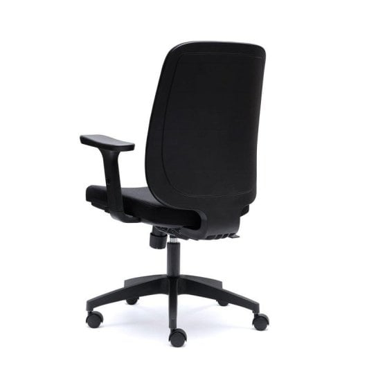 Chaise de bureau ergonomique Euromof Torino rembourrée avec assise réglable