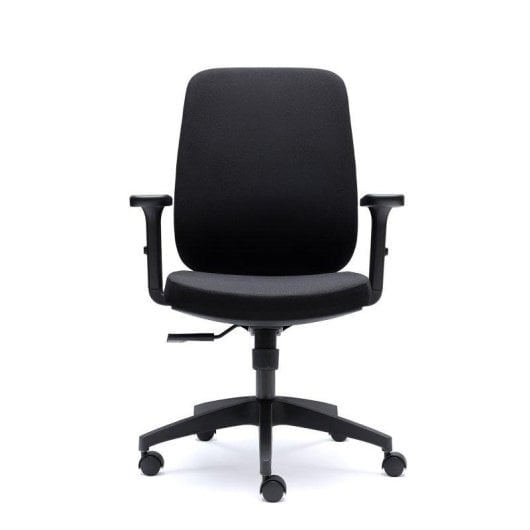 Chaise de bureau ergonomique Euromof Torino rembourrée avec assise réglable