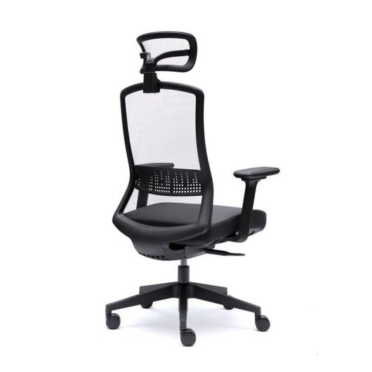 Silla Ergonómica Oficina Euromof Aira Malla Brazos 4D Cabecero Regulable