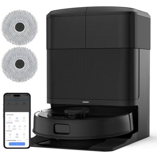 Saugroboter mit Wischfunktion AIRROBO M2 mit Absaugstation LiDAR 10.000 Pa
