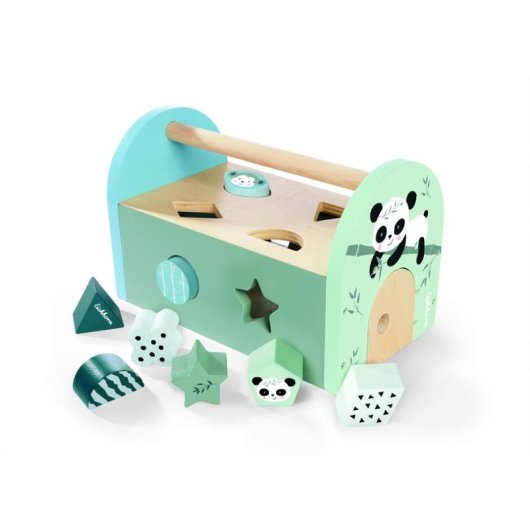 Boite a formes Eichhorn Panda 8 pieces