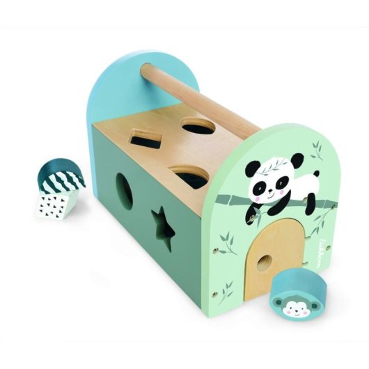 Boite a formes Eichhorn Panda 8 pieces