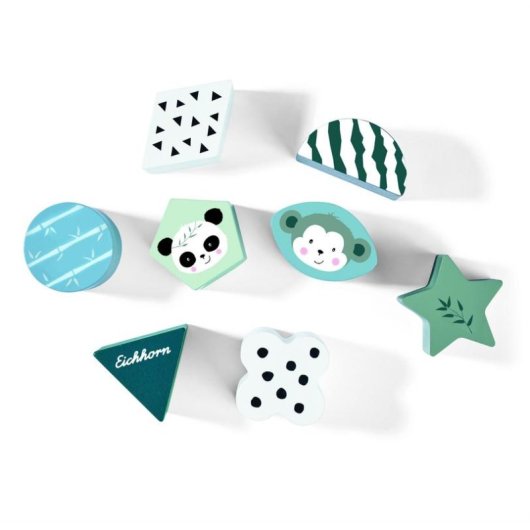 Boite a formes Eichhorn Panda 8 pieces