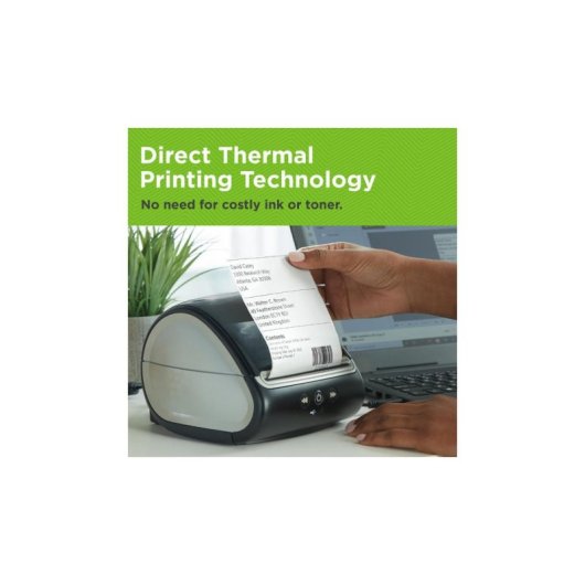 Imprimante thermique Ethernet USB DYMO LabelWriter 5XL haute résolution
