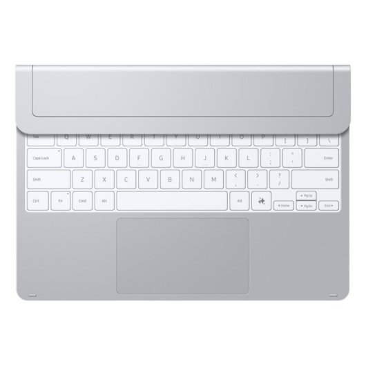 Teclado Samsung Pro Keyboard para Galaxy Tab S12+ con Touchpad Plata Alemán